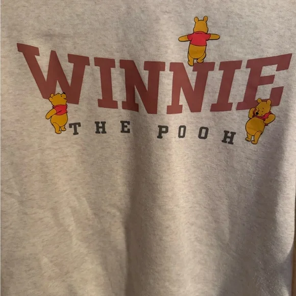 Disney Winnie the Pooh cream Sweatshirt - Picture 2 of 4